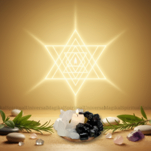 Crystal Diya for Protection & Space Cleaning