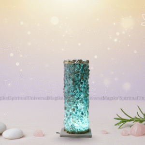 Amazonite Crystal Lamp