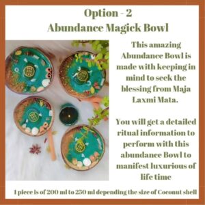 Divine Abundance Magick Bowl