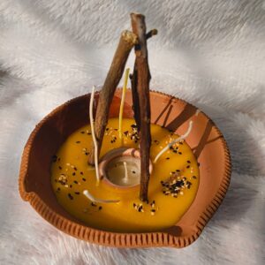 PREMIUM LOHRI CANDLE – EARTH ELEMENT RITUAL BOWL